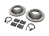 Rear Brake pads and brake disc package Porsche 928 1978 Sebro - 94435204102, 94435204105, 92835295102, 94435295102, 92861231300, 92861231303 Rear Brake pads and brake disc package Porsche 928 1978 Sebro - 94435204102, 94435204105, 92835295102, 94435295102, 92861231300, 92861231303