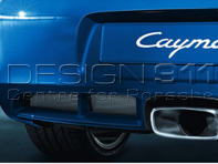 Rear apron grilles. Porsche 987C Cayman - 98704480210