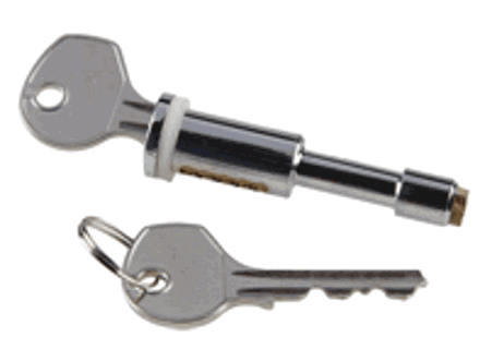 Cylindre de serrure et clé. Porsche 911 63-67 - 90153165110, 90153165120 - 1687150600