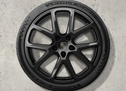 21" Panamera SportDesign lichtmetalen velgen en zomerbanden Origineel Porsche - 976044660G