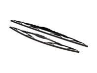 Front wiper blade set. Porsche 970 Panamera (RHD cars) - 97062890400, 3397001802, 801S
