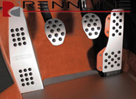 Rennline aluminium 4-delige pedaalset met rubberen grip. Porsche 996/997/Boxster/Cayman - P71.60.59, P716059 Rennline aluminium 4-delige pedaalset met rubberen grip. Porsche 996/997/Boxster/Cayman - P71.60.59, P716059