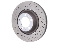 Brake disc rotor Rear, Light Weight drilled-dimpled, 380x30mm. Porsche 991 GT3 - 99135240780, 99135240880 - PRL41587, PRR41687 Brake disc rotor Rear, Light Weight drilled-dimpled, 380x30mm. Porsche 991 GT3 - 99135240780, 99135240880 - PRL41587, PRR41687