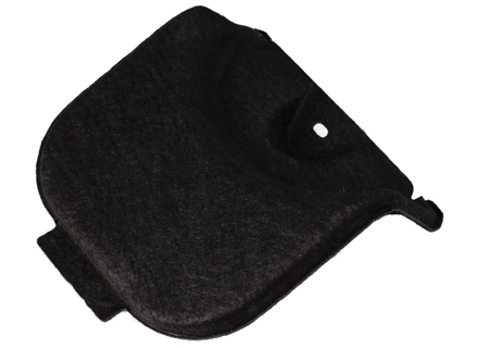 Copertura del parapetto sottoscocca anteriore. Porsche 95B Macan - 95B825353A, 95B825353