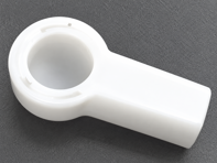 Estremità in plastica di ricambio dell'asta di spinta del tetto della cabriolet. Porsche 986 Boxster / 987 Boxster 1997-12 - 98756127900, 98756127902, 98756127901, 98756127903, 98656127902