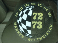 Marken Weltmeister 1972/73 Window Sticker - 999197273, 91170110304 Marken Weltmeister 1972/73 Window Sticker - 999197273, 91170110304
