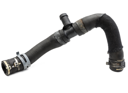 Manguera de refrigerante para depósito inferior. Porsche 971.1 / 971.2 Panamera 2.9L 2017-24 - 9A712210911, 9A712210910