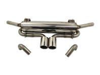 Silenziatore di scarico danneggiato / Silenziatore sportivo DesignTek per Porsche Boxster 986 - 99611112106, 99611112107, 99611114105, 99611114111, 99611114202, 99611114211, 99611115101, 99611115202