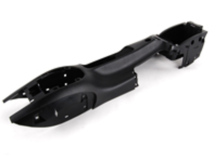 Kunststof afdekking middenconsole, zwart. Porsche 986 Boxster - 99655290200B12, 99655212501B12