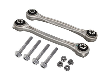 Bras de suspension arrière supérieurs (jeu de 2) et boulons. Porsche 991 / 992 Carrera / 992 Turbo - 9P1505237B, 99133106104