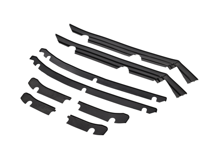 Weatherstrip Set for G-model body. Porsche 911 76-89 - PCG79950307, 91150318501, 91150318601, 91150332500, 91150332600, 91179950307, 91155951100