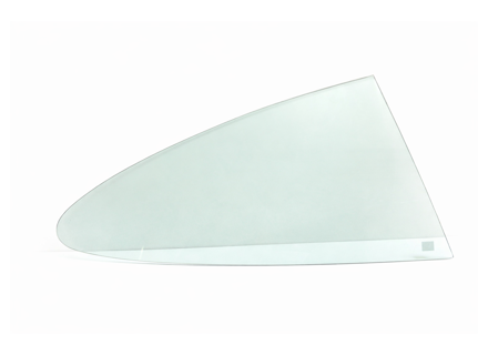 后 1/4 窗玻璃，绿色色调。保时捷 911 68-77 轿跑车 - 91154310202, 91154310207, 91154310102