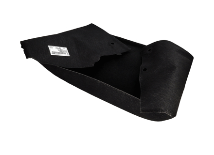 Front luggage compartment Lining, in Black. Porsche 997.2 C4 GTS / 997.2 GT2 / 997.2 GT3 - 99755104590A31