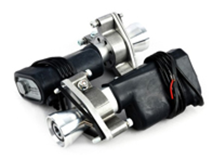 Alerón trasero cilindros eléctricos 3' eRam Kit™. Porsche 996TT - 99651295101, 99651295201