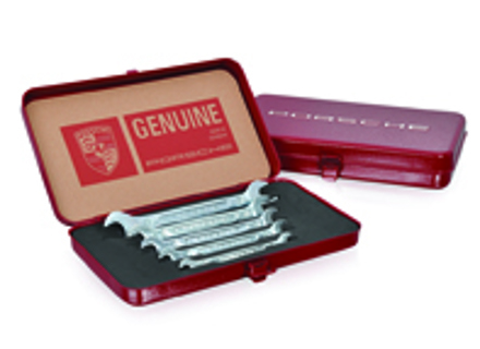 Tool set open-ended wrench with box, 5 pieces. - PCG19501100