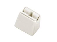 Sun visor support clip, Beige, 25mm profile. Porsche EARLY 911 - 9117313310070B, 91173133100, 90173133120 - 911 731 331 00 HBE