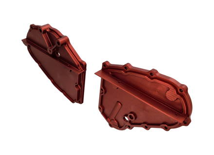Couvercles de chaîne de distribution en alliage billette en rouge. Porsche911 - 93010506410, 93010506308, 93010506401, 93010506411, 93010506301, 93010506312, 93010506402, 93010506302, 93010506403, 93010506303, 93010506404, 93010506304, 93010506405, 93010506305, 93010506406, 93010506306 Couvercles de chaîne de distribution en alliage billette en rouge. Porsche911 - 93010506410, 93010506308, 93010506401, 93010506411, 93010506301, 93010506312, 93010506402, 93010506302, 93010506403, 93010506303, 93010506404, 93010506304, 93010506405, 93010506305, 93010506406, 93010506306
