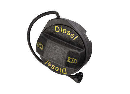 Fuel tank cap with retaining strap. Porsche 957 Cayenne 3.0 Diesel - 95520124142, 95520124141, 95520124140