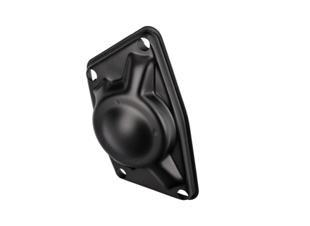 Copertura barra di torsione senza foro. Porsche 356C - 69533315101, 69533315100