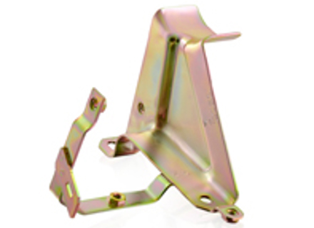 Mounting bracket for additional heater blower. Porsche 911 1974-83 - 91162415103, 91162415100, 91121113902