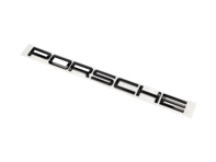 Scritta "Porsche" sul cofano posteriore, nera lucida. Porsche 981 Boxster/Cayman 2015-16 - 99155923591 Scritta "Porsche" sul cofano posteriore, nera lucida. Porsche 981 Boxster/Cayman 2015-16 - 99155923591
