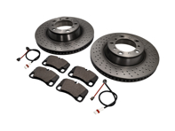 REAR Brake Pads and Brake Disc Package Porsche 997 3.6L C2 REAR Brake Pads and Brake Disc Package Porsche 997 3.6L C2