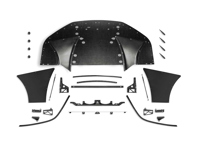 Front bumper lower splitter kit. Porsche 991.2 GT3 RS Front bumper lower splitter kit. Porsche 991.2 GT3 RS