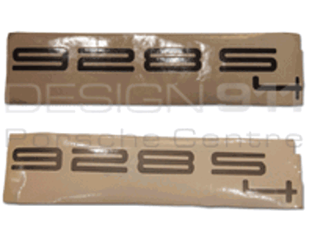 928S4 - Insignia. Porsche 928 S4 - 92850533506, 92850533507 928S4 - Insignia. Porsche 928 S4 - 92850533506, 92850533507