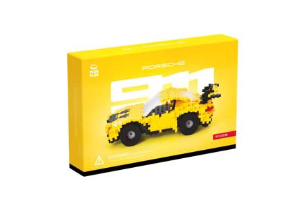 Set di costruzione Plus-Plus Porsche 911 GT3 RS, giallo corsa. - WAP0400060SGT3 Set di costruzione Plus-Plus Porsche 911 GT3 RS, giallo corsa. - WAP0400060SGT3