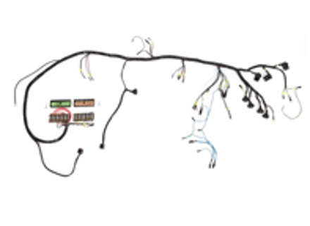 Arnés de cableado del compartimiento de equipajes, lado derecho. Porsche 911 / 912 1969 90161200102 - 90161200102 - 901 612 001 02
