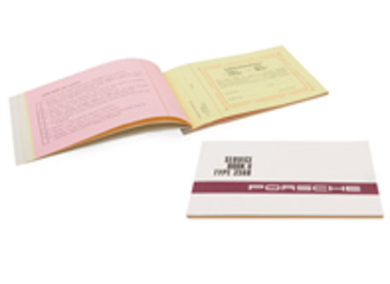 Libretto tagliandi in inglese. Porsche 356 B - WKD49052000