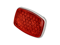 Rear reflector with mounting stud. Porsche 356 - 64473150100, 64473150100, 1696000606 Rear reflector with mounting stud. Porsche 356 - 64473150100, 64473150100, 1696000606