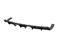 Difusor trasero Rennline de fibra de carbono dañado. Porsche 991.2 - 99150581104OK1