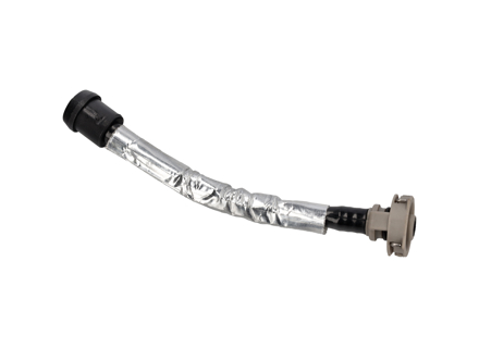 Tubo di sfiato del liquido di raffreddamento, posteriore. Porsche 958 Cayenne / 95B Macan / 970 Panamera 3.0L Diesel 2011-18 - 95810631401, 95810631400