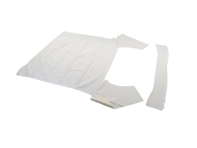 Headliner kit, WHITE (without sunroof). Porsche 356 A/B/C COUPE - 64455550100, 64455550100WHT - PR00120020, 1689500910