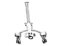 Slip-On Line titanium uitlaat en verbindingspijpset. Porsche 976 Panamera Turbo S E-Hybrid - 976253601, 976253601HY, 976253600, 976253600HY - S-PO/T/5H, L-PO/T/19