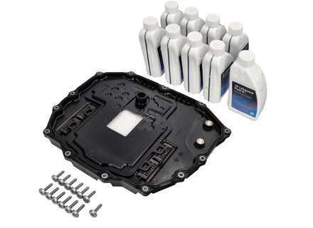 Versnellingsbakoliefilter, carterpakking en transmissievloeistof (9 liter). Porsche 992.1 2019 >> PDK 8-versnellingsbak - 0DT317165