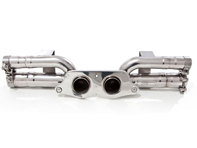 Sports exhaust rear silencer straight pipe Porsche 997 GT3 and GT3 RS Sports exhaust rear silencer straight pipe Porsche 997 GT3 and GT3 RS