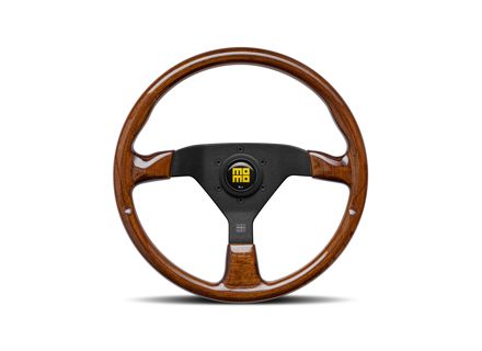 Volante MOMO Montecarlo in legno storico - VMCHERWDBK35 Volante MOMO Montecarlo in legno storico - VMCHERWDBK35