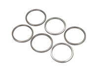 Anello di tenuta scarico per scambiatori di calore. (set di 6) Porsche 964 / 993 - 99311119500, 71-24953-30, 712495330 - 416-506 Anello di tenuta scarico per scambiatori di calore. (set di 6) Porsche 964 / 993 - 99311119500, 71-24953-30, 712495330 - 416-506