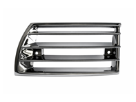 Grille de klaxon en plastique finition Chrome. Porsche 911/912 69-73 - 90155943127, 90155943227 - PS5221C, PS5222C, 9112743-02, 911274-02, 1684500476, 1684500486
