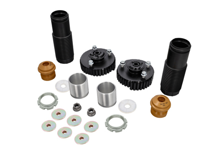 Supporto ammortizzatore posteriore, supporti superiori e raccordi Porsche 993 - 993-333-059-00, 99333305900, 99333305901, 99333310500, 99333310701 - 993-333-059-00, 1652400200