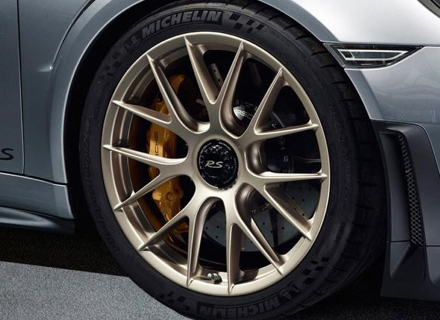 20/21' 911 GT2 RS Cerchi in lega leggera al magnesio White Gold Mettalic Original Porsche - 99136216383OH9, 99136216884OH9