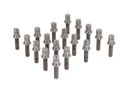 Uitlaatspruitstukbout in Titanium M8x27 voor Porsche 996 / 997 / 991 Turbo / GT2 / GT3 - 99907358901, 90037822701, 90037813100