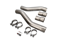Akrapovic Exhaust Link pipe S Version (Titanium). Porsche 958 Cayenne S Hybrid
