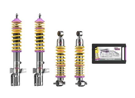 KW Variant 3 Adjustable kit. Porsche 944 / 944 Turbo 1986>> - 35271010, 94434303117, 94434303217, 95133303205, 95133303206, 95134303105, 95134303205 - 35271010