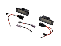 Piloto de matrícula con LED'S para Porsche - 99763162001, 99763162002, 99763162003, 99763162002LED, 99763162003LED