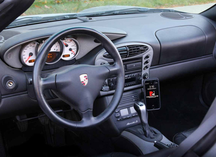 ExactFit magnetische Telefonhalterung. Porsche 986 Boxster / 996 - PM01.08, PM0108 ExactFit magnetische Telefonhalterung. Porsche 986 Boxster / 996 - PM01.08, PM0108