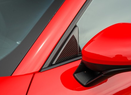 Triángulo aerodinámico de puerta estándar. Porsche 991.1 / 991.2 / 718 Boxster / Cayman - 991537551031E0, 991537552031E0 - 991.25.04L.BC  / 991.25.04R.BC, 991.25.04L.BC VGC  / 991.25.04R.VGC, 991.25.04L.PR  / 991.25.04R.PR, 991.25.04L.GB  / 991.25.04R.GB