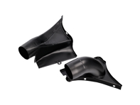 Convogliatori di uscita dell'aria per alloggiamento ventola motore, set da 2. Porsche 911 / 914-6 / 930 / 964 - 90110632102, 90110603101, 90110602150, 93016032102, 91110632100, 91110632700, 93010602150, 93010632101, 93010632102